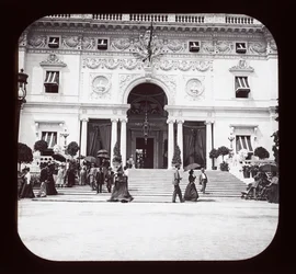 Weltausstellung in Chicago: Transportgebäude, 1893
